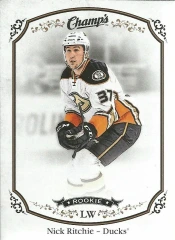 2015-16 Upper Deck Champ's #179 Nick Ritchie Rookie Anaheim Ducks